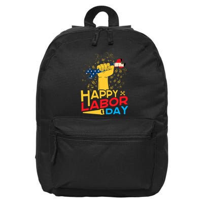 Happy Labor Day Celebration Graphic 16 in Basic Backpack