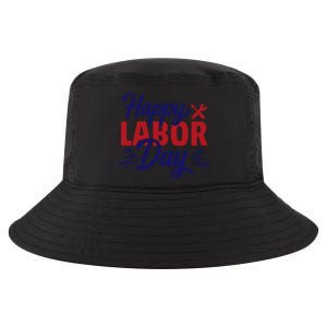 Happy Labor Day Celebration Graphic Cool Comfort Performance Bucket Hat