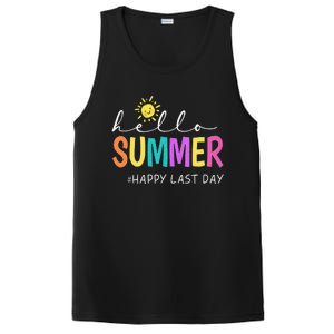 Happy Last Day of School Teacher Student Hello Summer Gifts PosiCharge Competitor Tank