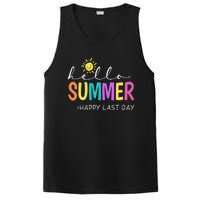 Happy Last Day of School Teacher Student Hello Summer Gifts PosiCharge Competitor Tank