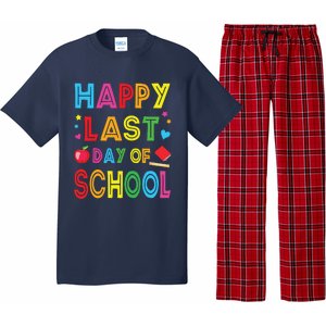 Happy Last Day Of School Teacher Student Graduation Pajama Set