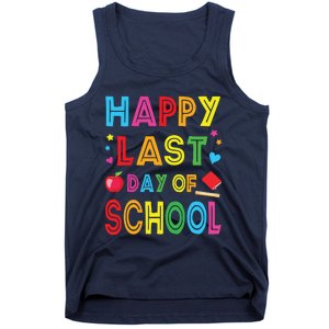 Happy Last Day Of School Teacher Student Graduation Tank Top