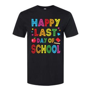 Happy Last Day Of School Teacher Student Graduation Softstyle CVC T-Shirt