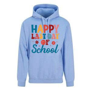 Happy Last Day Of School Hello Summer Teacher Student Unisex Surf Hoodie