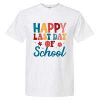 Happy Last Day Of School Hello Summer Teacher Student Garment-Dyed Heavyweight T-Shirt