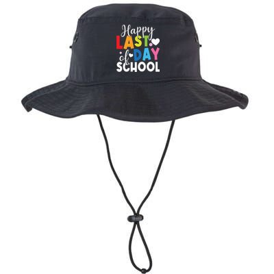 Happy Last Day Of School Teacher Student Graduation Bucket Hat