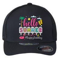 Happy Last Day Of School Teacher Flexfit Unipanel Trucker Cap