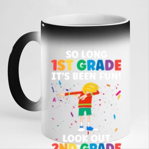 Happy Last Day Of Kindergarten 1St Grade Cute Gift 11oz Black Color Changing Mug