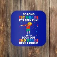 Happy Last Day Of Kindergarten 1St Grade Cute Gift Coaster