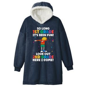 Happy Last Day Of Kindergarten 1St Grade Cute Gift Hooded Wearable Blanket