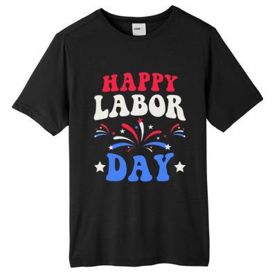 Happy Labor Day Gift Tall Fusion ChromaSoft Performance T-Shirt