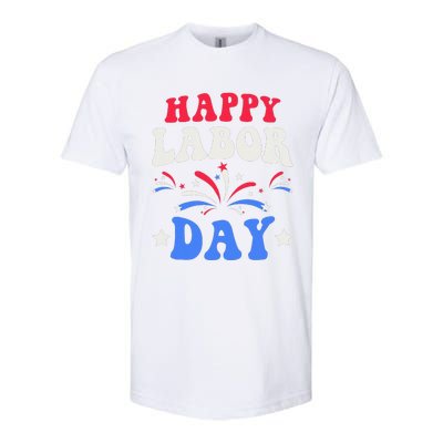 Happy Labor Day Gift Softstyle CVC T-Shirt