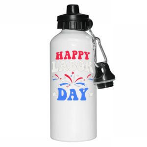 Happy Labor Day Gift Aluminum Water Bottle