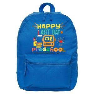 Happy Last Day Of Preschool Gift 16 in Basic Backpack