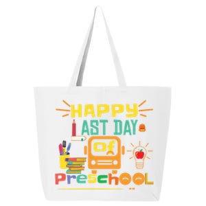 Happy Last Day Of Preschool Gift 25L Jumbo Tote