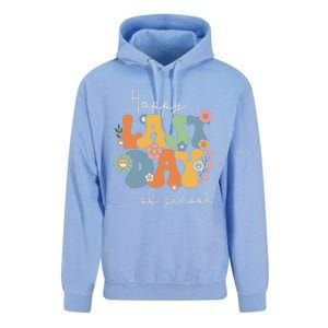 Happy Last Day Of School Graduation Groovy Teacher Student Unisex Surf Hoodie