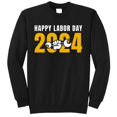 Happy Labor Day 2024 Celebration Graphic Sweatshirt