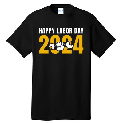 Happy Labor Day 2024 Celebration Graphic Tall T-Shirt