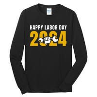 Happy Labor Day 2024 Celebration Graphic Tall Long Sleeve T-Shirt