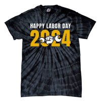 Happy Labor Day 2024 Celebration Graphic Tie-Dye T-Shirt