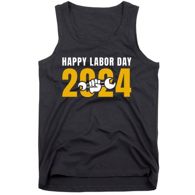 Happy Labor Day 2024 Celebration Graphic Tank Top