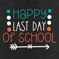 Happy Last Day Of School Graduation Gift 7 Panel Mesh Trucker Snapback Hat
