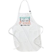 Happy Last Day Of School Graduation Gift Full-Length Apron With Pockets