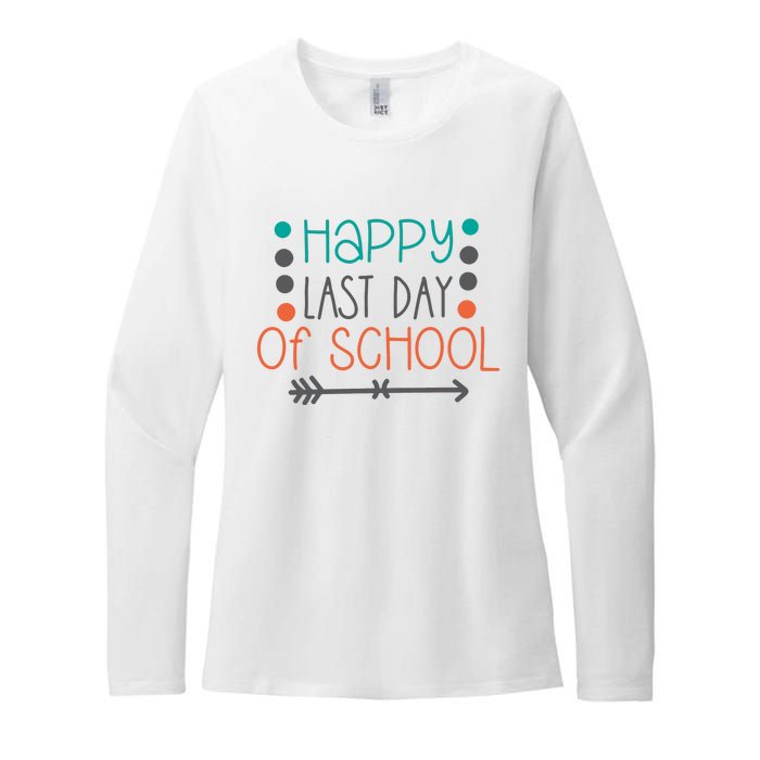 Happy Last Day Of School Graduation Gift Womens CVC Long Sleeve Shirt