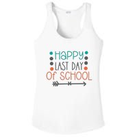 Happy Last Day Of School Graduation Gift Ladies PosiCharge Competitor Racerback Tank