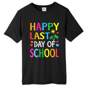 Happy Last Day Of School Teacher Student Graduation Tall Fusion ChromaSoft Performance T-Shirt