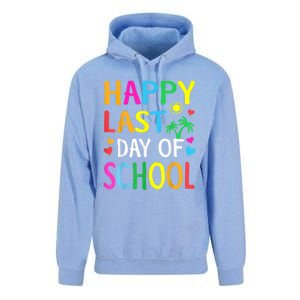 Happy Last Day Of School Teacher Student Graduation Unisex Surf Hoodie