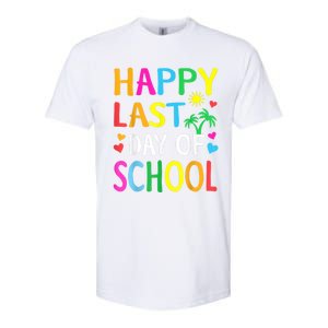 Happy Last Day Of School Teacher Student Graduation Softstyle CVC T-Shirt