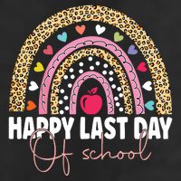Happy Last Day Of School Teacher Student Graduation Rainbow 11oz C Handle Ceramic Mug