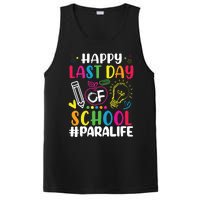 Happy Last Day Of School Para Life Teacher Lover Summer PosiCharge Competitor Tank