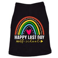 Happy Last Day Of School Hello Summer Teacher Student Doggie Tank