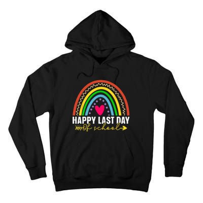 Happy Last Day Of School Hello Summer Teacher Student Tall Hoodie