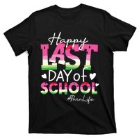 Happy Last Day Of School Para Life Watermelon Summer Vibes T-Shirt