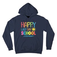 Happy Last Day Of School Teacher Student Graduation Summer Hoodie