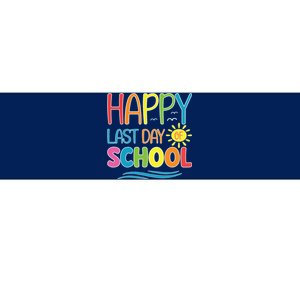 Happy Last Day Of School Teacher Student Graduation Summer Bumper Sticker