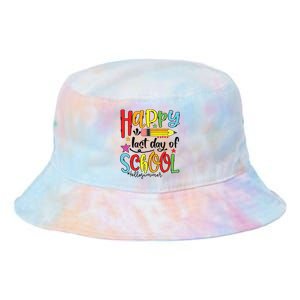 Happy Last Day Of School Shirts Hello Summer Teacher Student Tie Dye Newport Bucket Hat