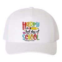 Happy Last Day Of School Shirts Hello Summer Teacher Student Yupoong Adult 5-Panel Trucker Hat