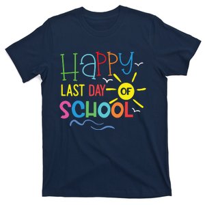 Happy Last Day Of School Teacher Student Graduation T-Shirt