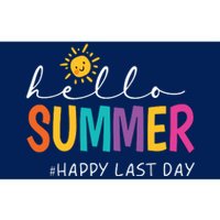 Happy Last Day Of School Teacher Student Hello Summer Bumper Sticker