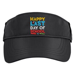 Happy Last Day Of School Students And Teachers Adult Drive Performance Visor