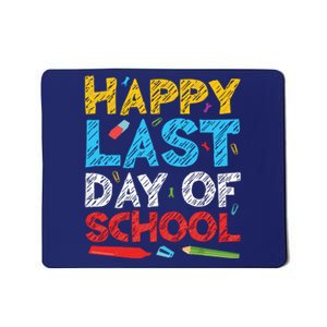 Happy Last Day Of School Students And Teachers Mousepad