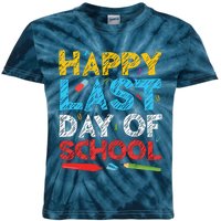 Happy Last Day Of School Students And Teachers Kids Tie-Dye T-Shirt