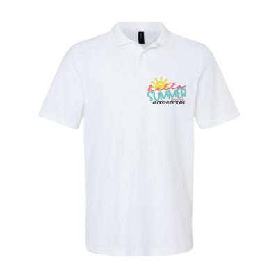 Happy Last Day Of School Teacher Student Hello Summer Softstyle Adult Sport Polo