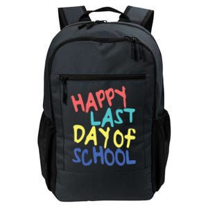 Happy Last Day Of School Students And Teachers Daily Commute Backpack