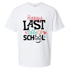 Happy Last Day Of School Teacher Student Boy Girl Womens Sueded Cloud Jersey T-Shirt