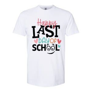 Happy Last Day Of School Teacher Student Boy Girl Womens Softstyle CVC T-Shirt